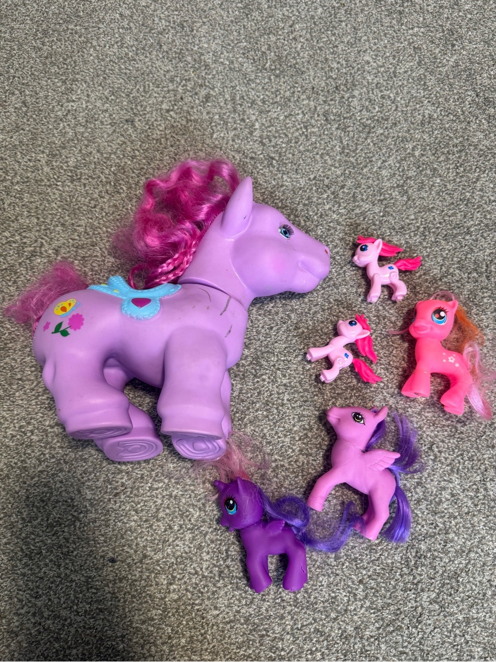 My Little Pony Purple and Pink Assorted Pony Bundle